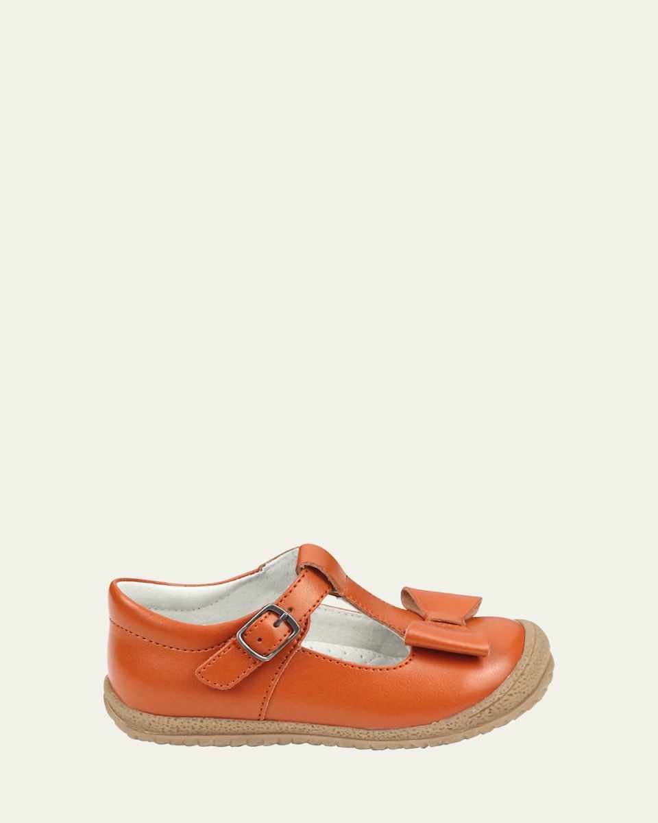 Girl's Emma Bow T-Strap Mary Jane, Baby/Toddler/Kid